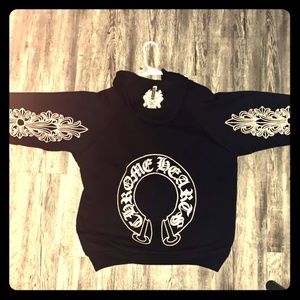 Chrome Hearts Thermal Lined Zip Up Hoodie